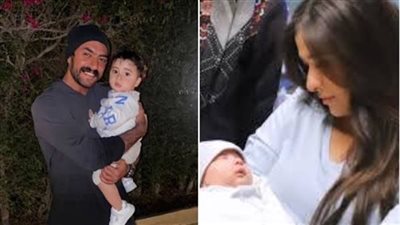 “موسى”.. أحمد العوضي يكشف مفاجأة عن أول مولود له من ياسمين عبد العزيز