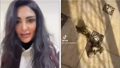 سالي عبد السلام تصدم الجمهور بأشياء غريبة أمام منزلها