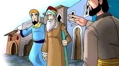 كان هناك رجل صالح له جار يهو-دي