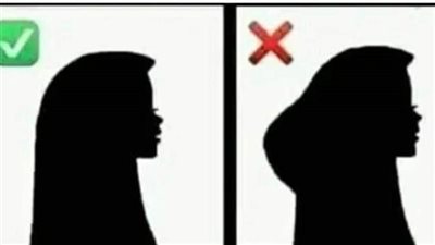 قال رسول الله ﷺ رؤوسهن كأسنمة البخت المائلة لا يدخلن الچنة ولا يجدن ريحها