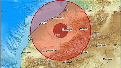 حسبي الله ونعم الوكيل دمار ولحظات مباشرة من الزلازال الذي وقع في المغرب