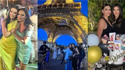 تحت برج إيفل.. أول ظهور لشقيقة رضوى الشربيني الحسناء في عيد ميلادها