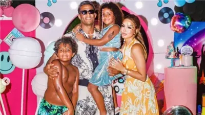 ملاحظة غريبة في صورة محمد رمضان بعيد ميلاد ابنته