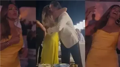 شاهد.. ليلى علوي تفاجئ راغب علامة.. ماذا فعلت؟