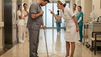 دخل مستشفاه ممسكًا ممسحة… وخرج بقرار غيّر مصير الجميع